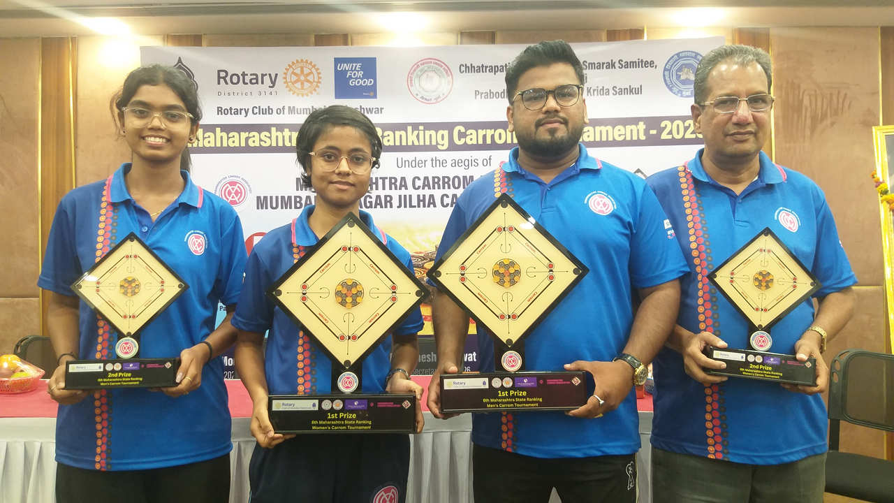 6th Rotary Club of Mumbai Parleshwar State Ranking Carrom Tournament 2026-27